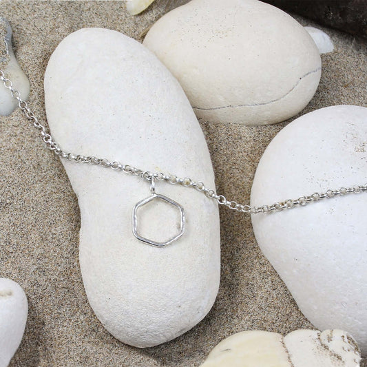 Simple Causeway Charm Bracelet Atlantic Rose