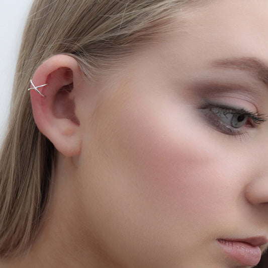 Criss Cross Ear CuffAtlantic Rose