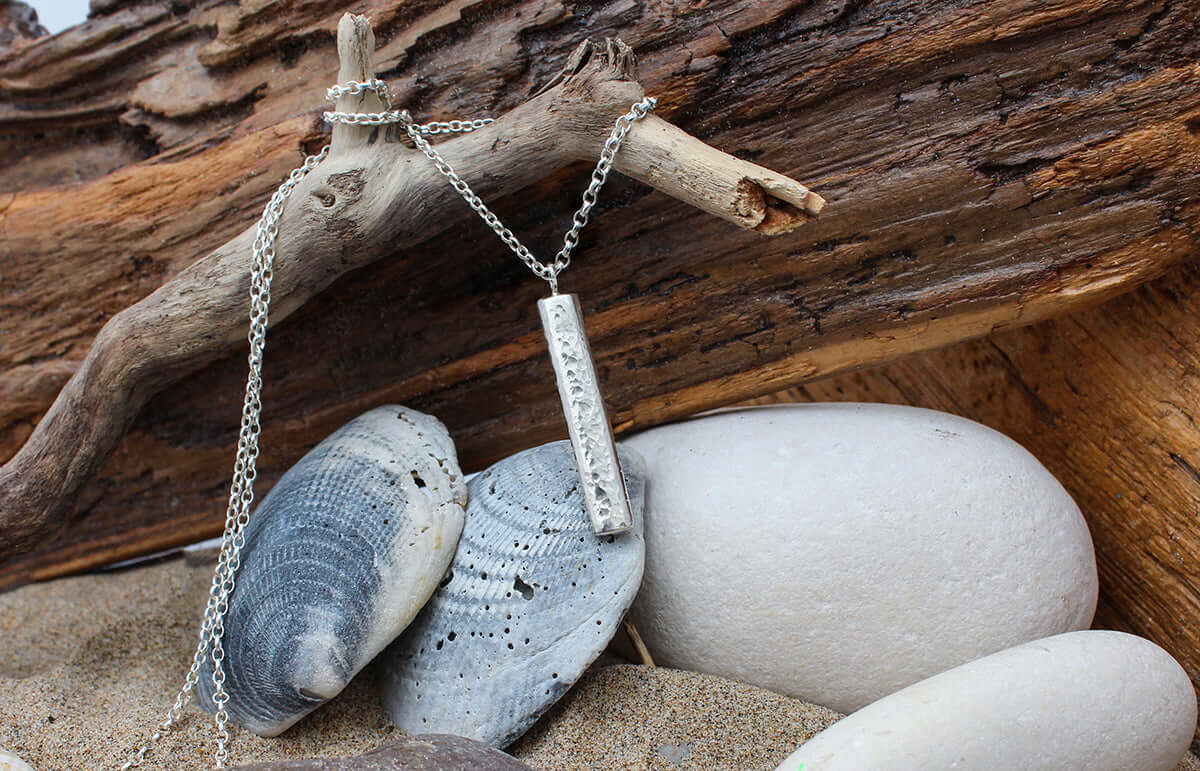 Handmade pendants and necklaces in sterling silver. Designed and handcrafted in Northern Ireland.