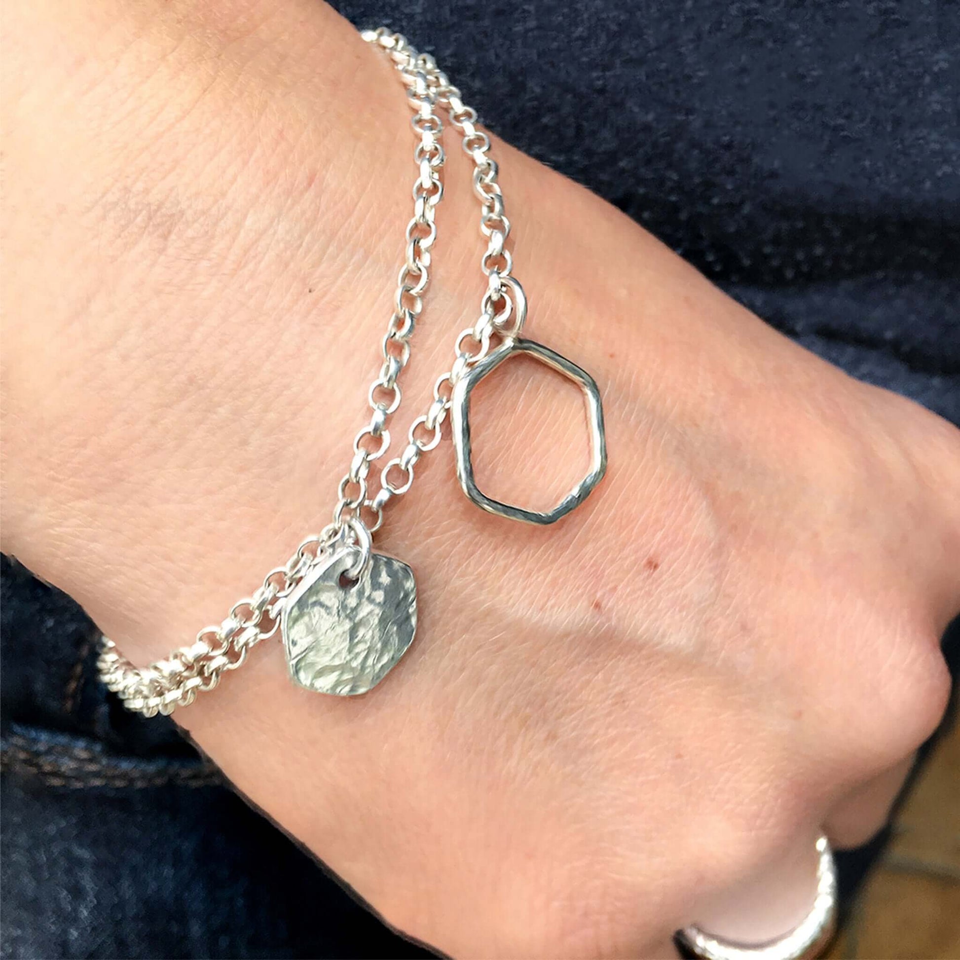 Simple Causeway Charm BraceletAtlantic Rose