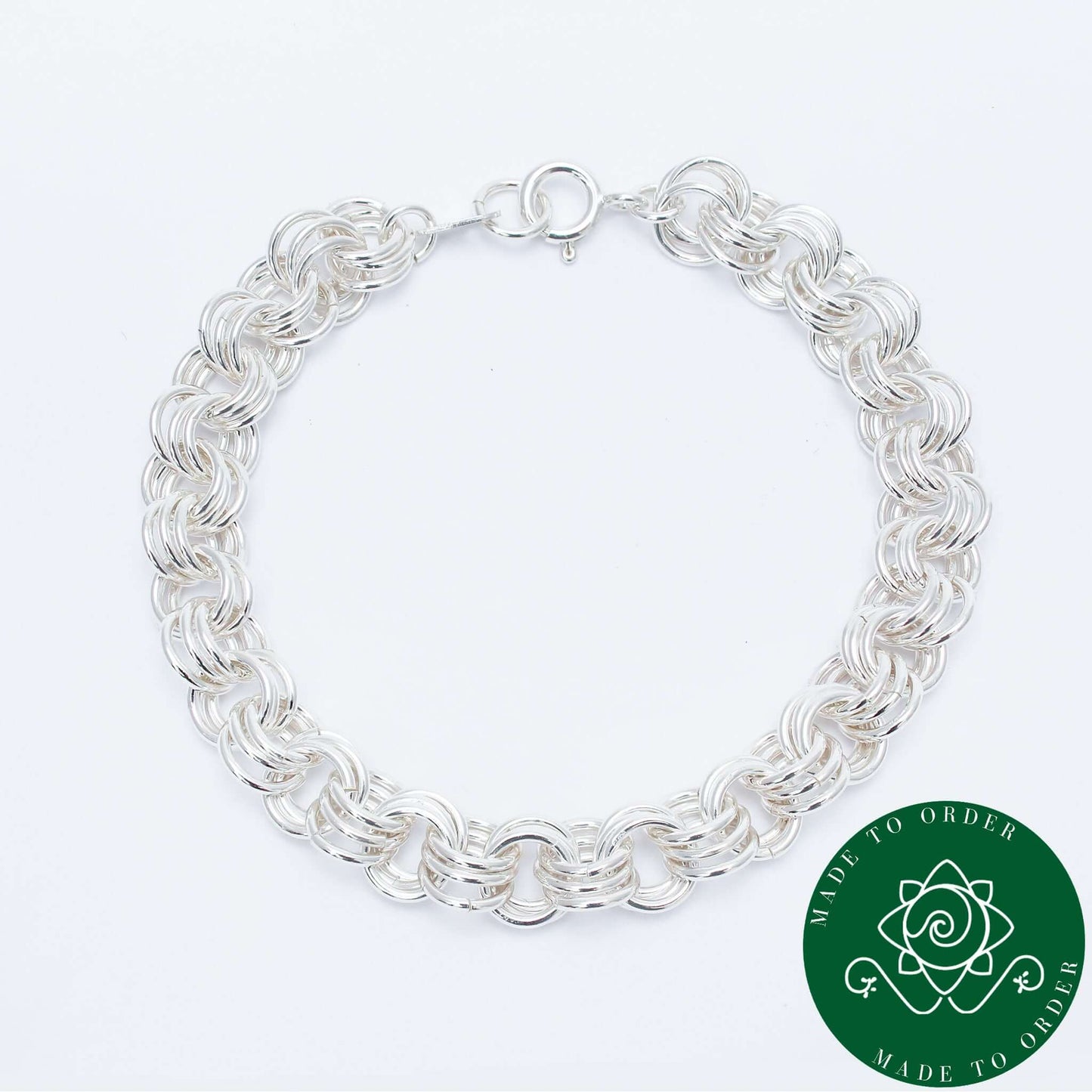 Chunky Triple Cable BraceletAtlantic Rose