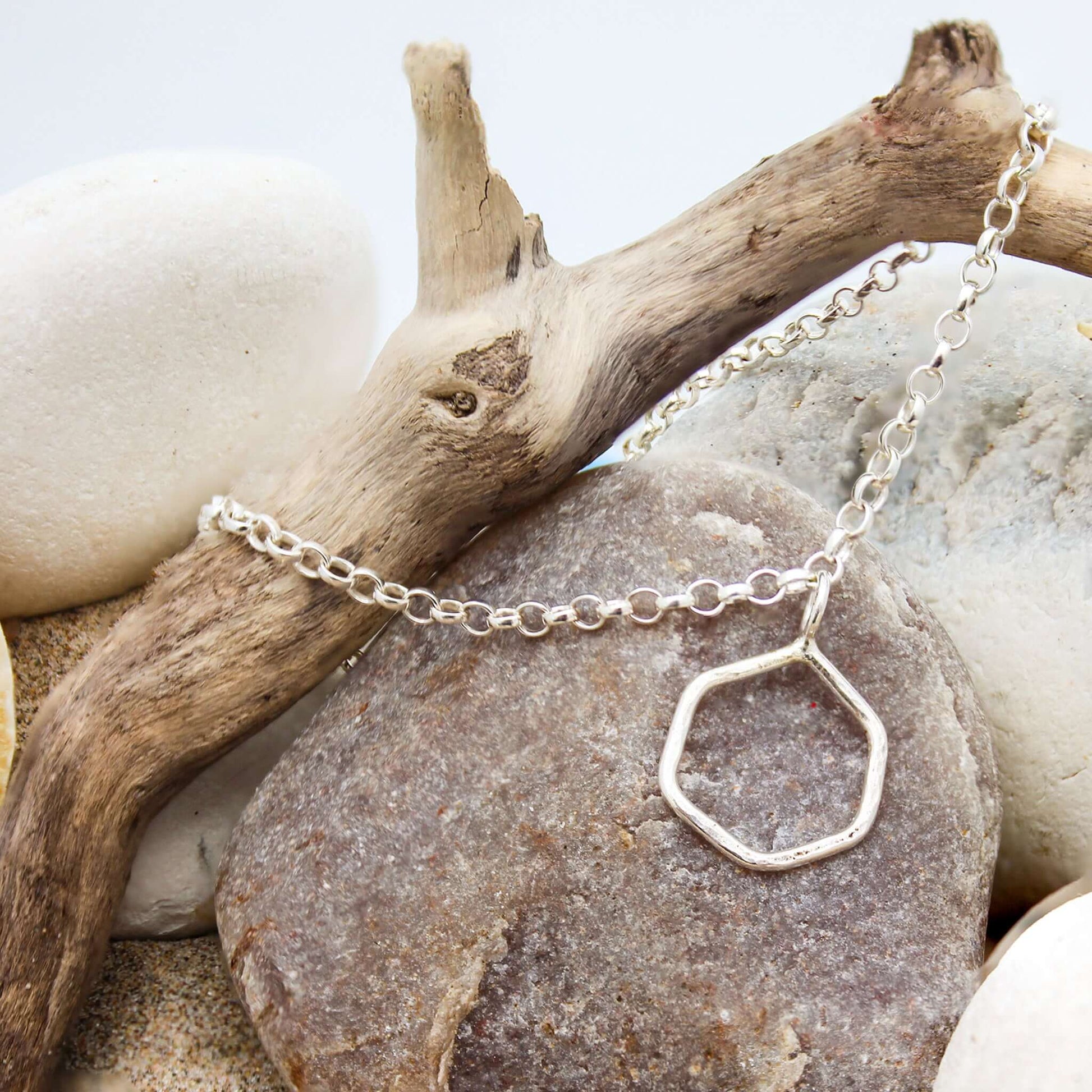 Simple Causeway Charm BraceletAtlantic Rose