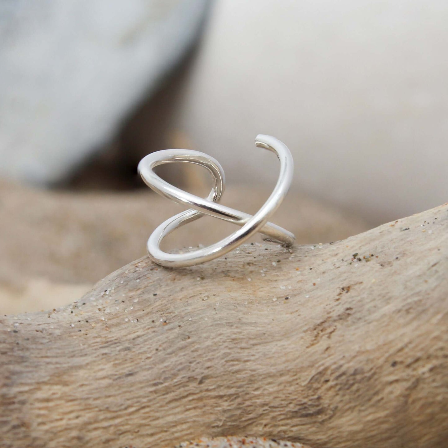 Criss Cross Ear CuffAtlantic Rose