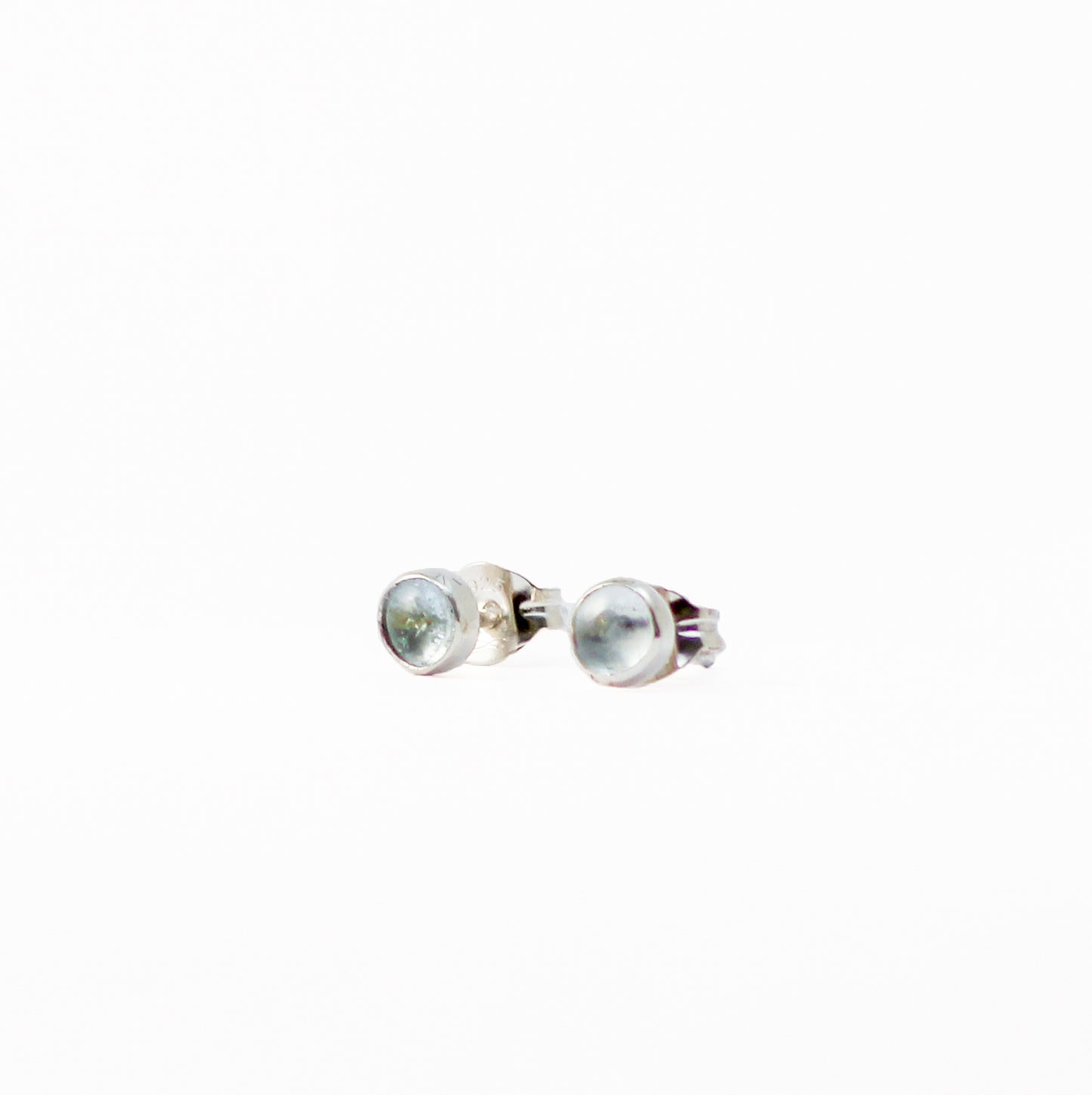 Jelly Tot Gemstone StudsAtlantic Rose