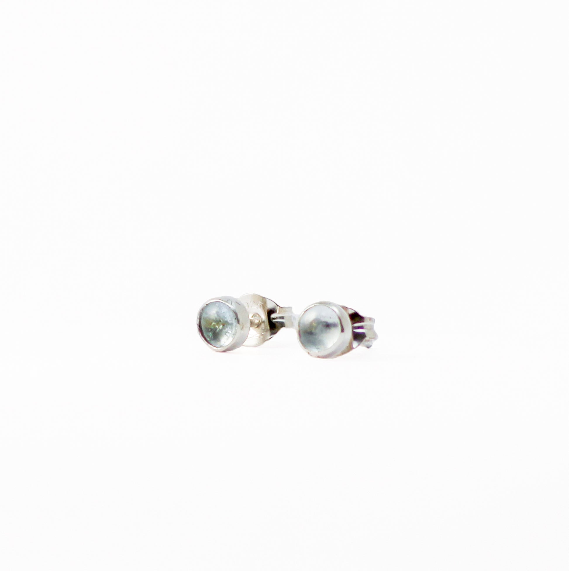 Jelly Tot Gemstone StudsAtlantic Rose