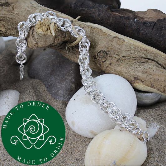 Chunky Rope BraceletAtlantic Rose