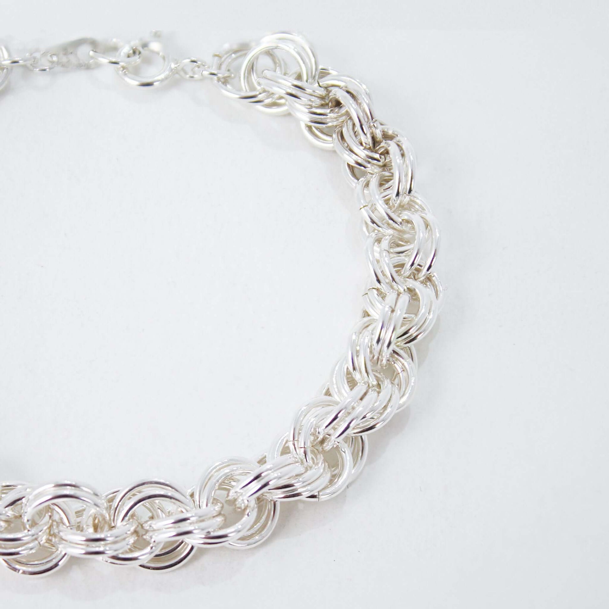 Chunky Rope BraceletAtlantic Rose