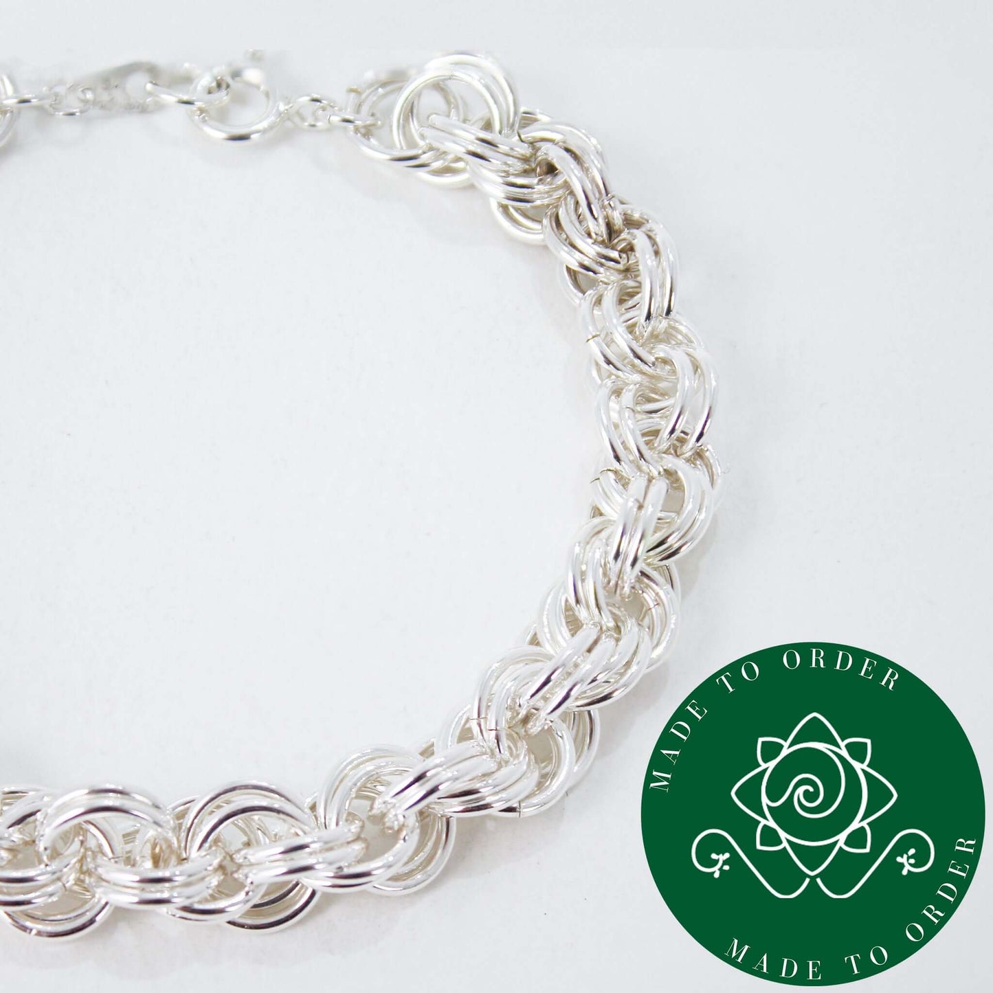 Chunky Rope BraceletAtlantic Rose