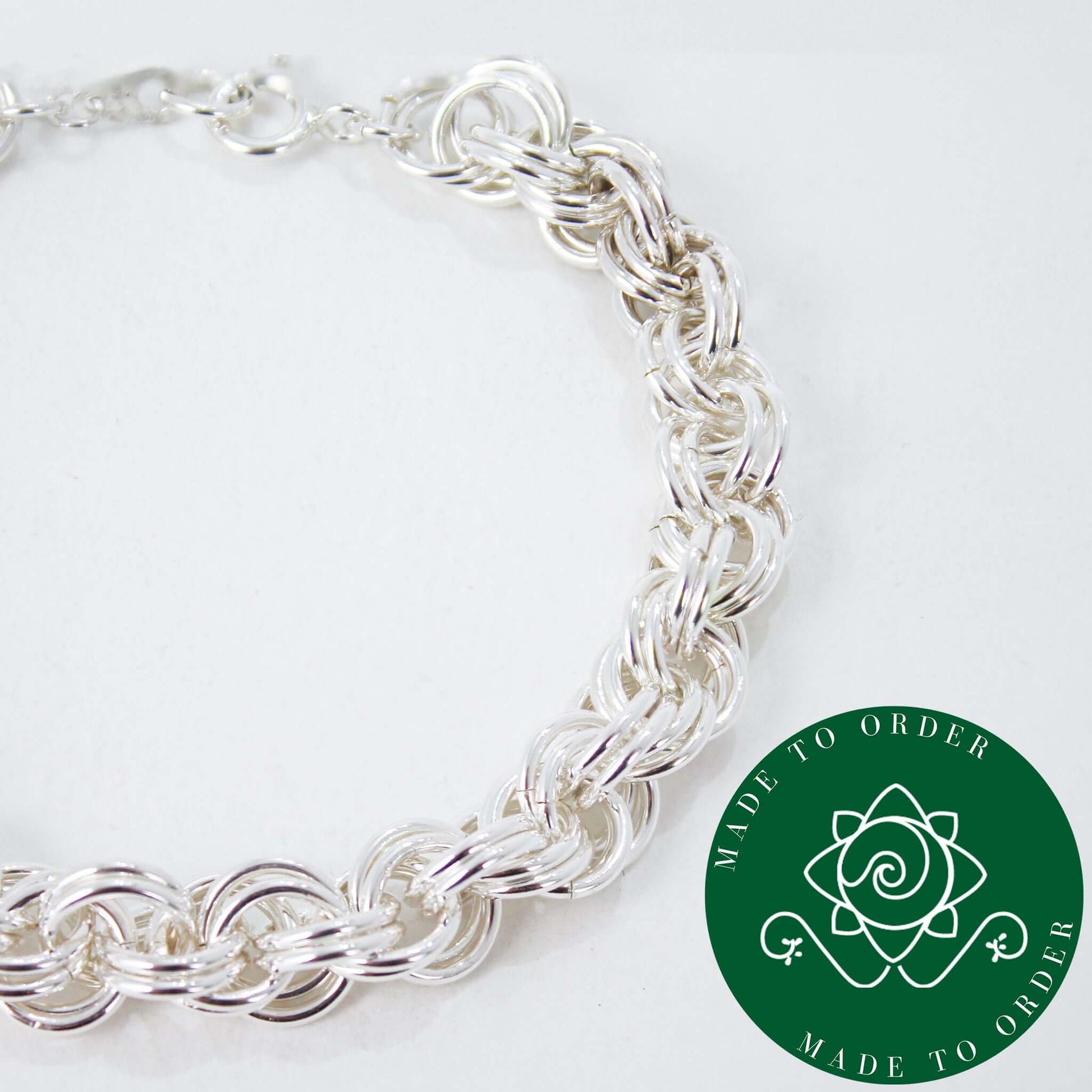 Chunky Rope BraceletAtlantic Rose